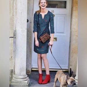 Boden Alexandra London Print 3/4 Sleeve tunic dress